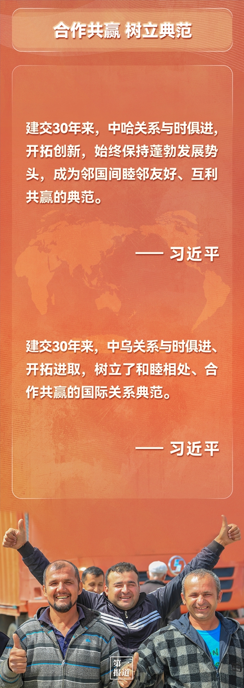 第一報道 | 建交三十年，習(xí)主席這樣評價與中亞五國關(guān)系