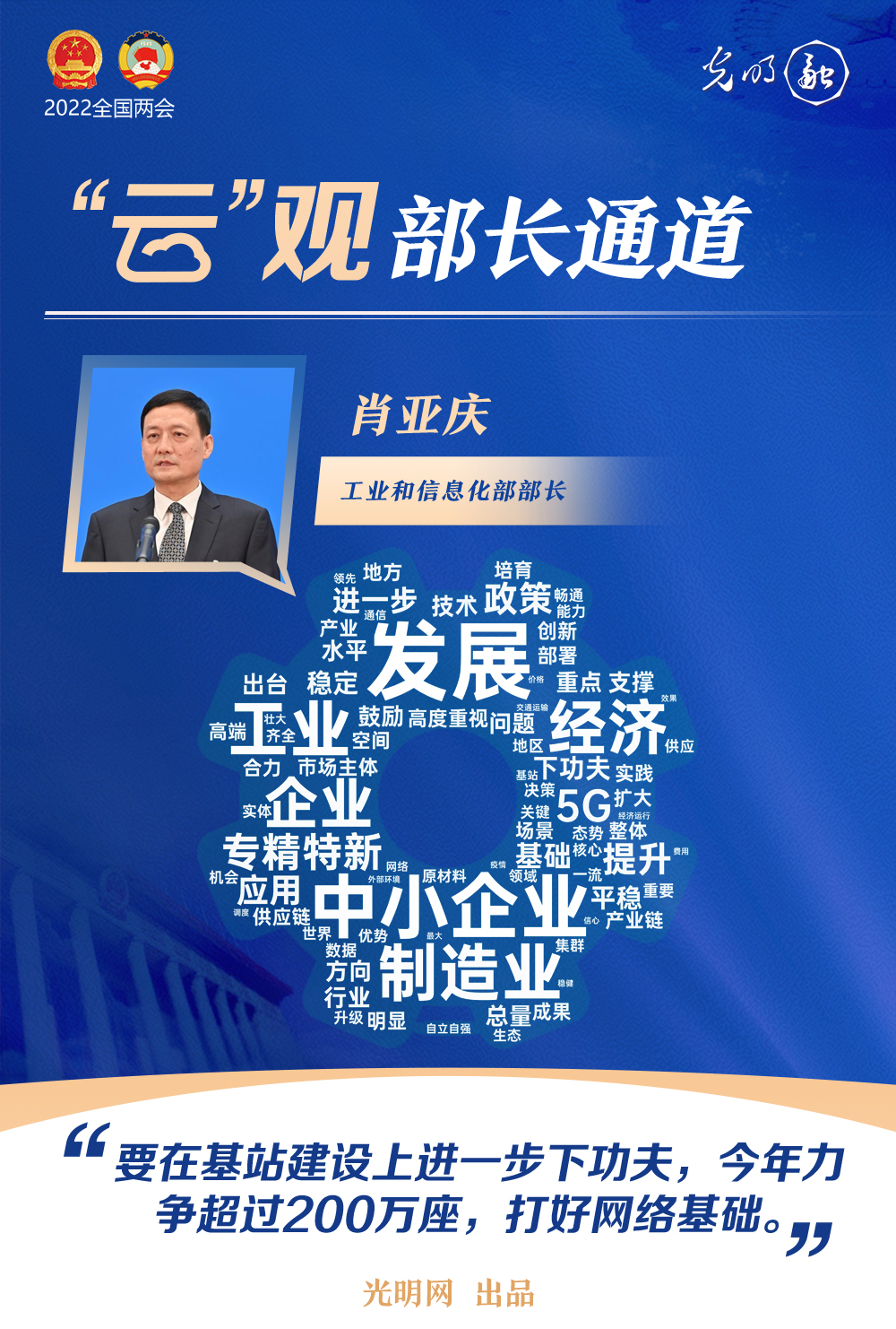 【“云”觀部長通道】一組詞云海報，帶你聆聽三位部長今年工作規(guī)劃