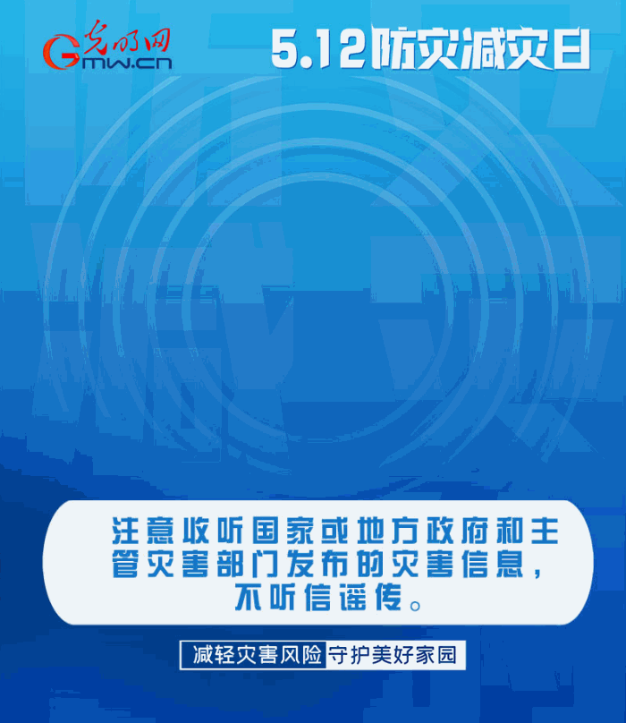 【動(dòng)態(tài)海報(bào)】減輕災(zāi)害風(fēng)險(xiǎn)，從這10個(gè)字開(kāi)始