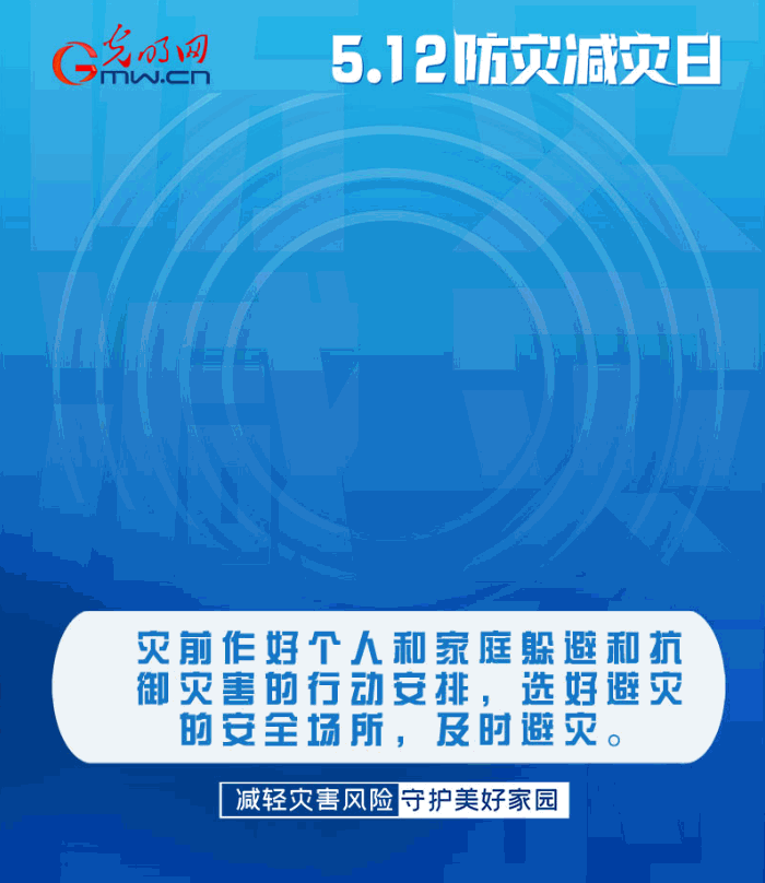 【動(dòng)態(tài)海報(bào)】減輕災(zāi)害風(fēng)險(xiǎn)，從這10個(gè)字開(kāi)始