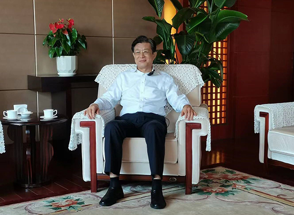 中國(guó)人民對(duì)外友好協(xié)會(huì)副會(huì)長(zhǎng)李希奎。中國(guó)人民對(duì)外友好協(xié)會(huì)供圖