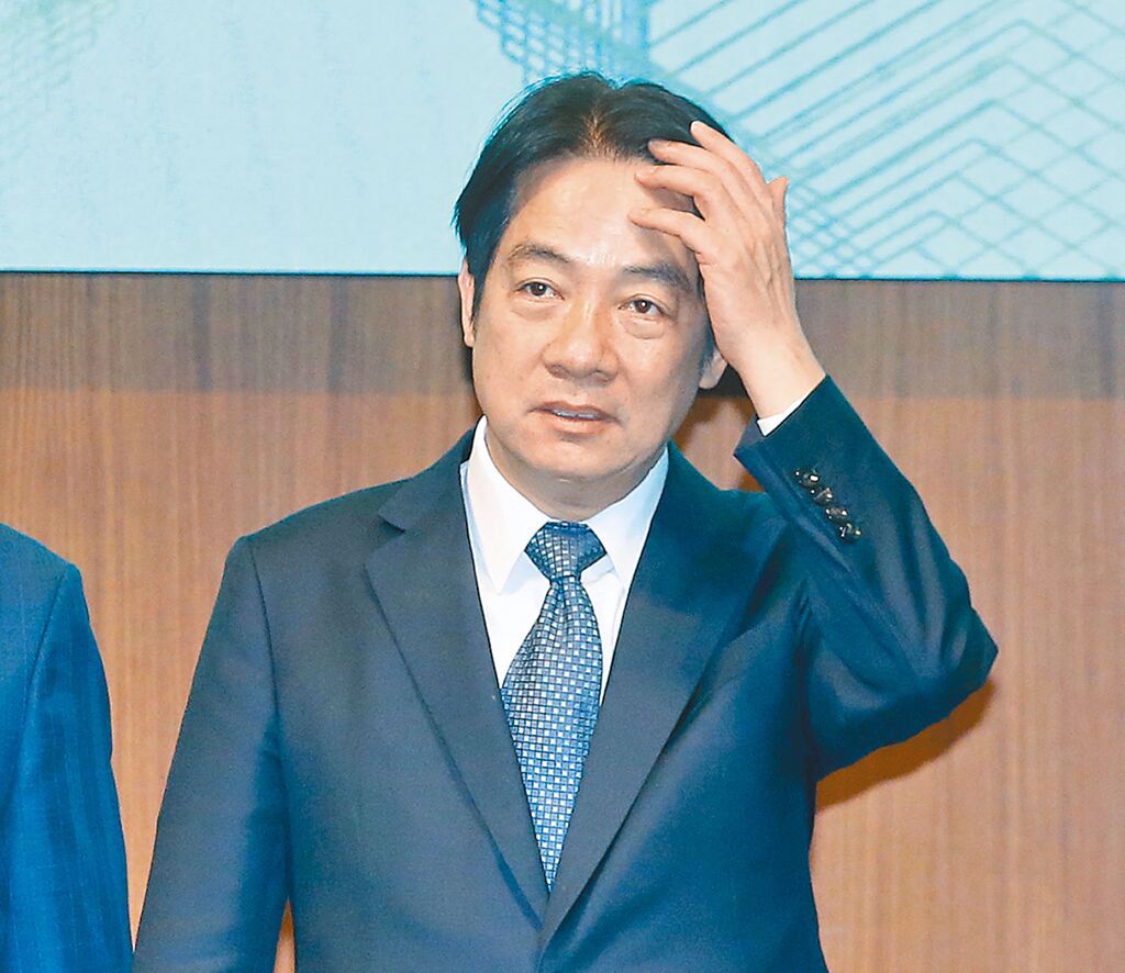 民進(jìn)黨臺灣地區(qū)領(lǐng)導(dǎo)人選舉參選人賴清德。 臺灣“中時新聞網(wǎng)”資料圖