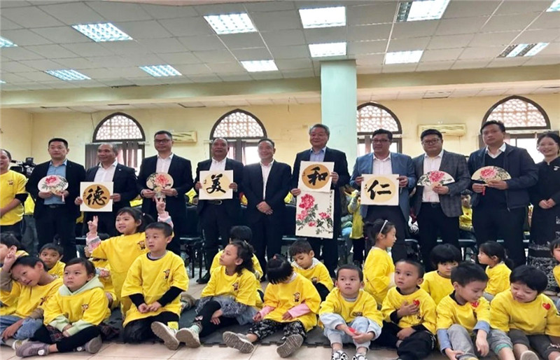 圖為2023“中華文化大樂園—埃及開羅營”閉幕式活動(dòng)現(xiàn)場。主辦方供圖