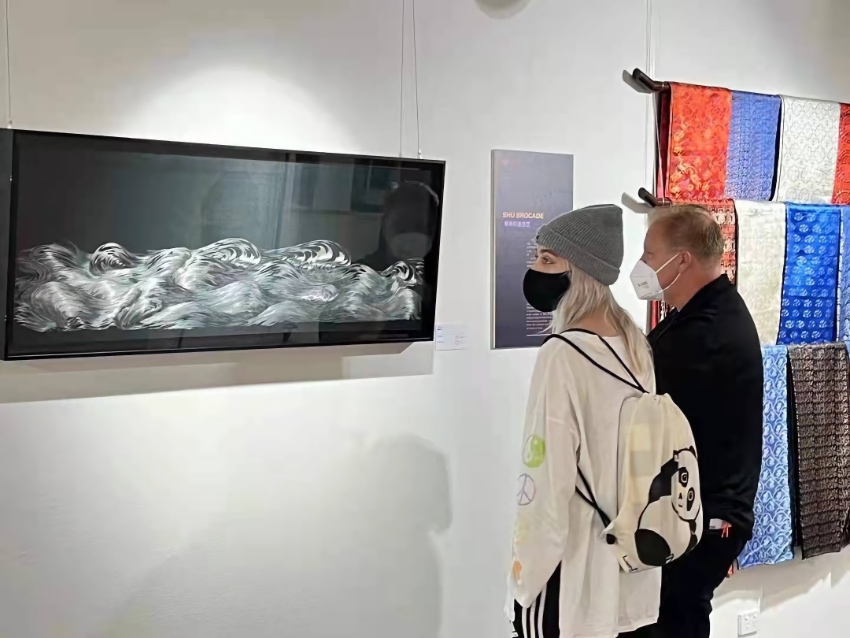 展覽現(xiàn)場(chǎng)。主辦方供圖