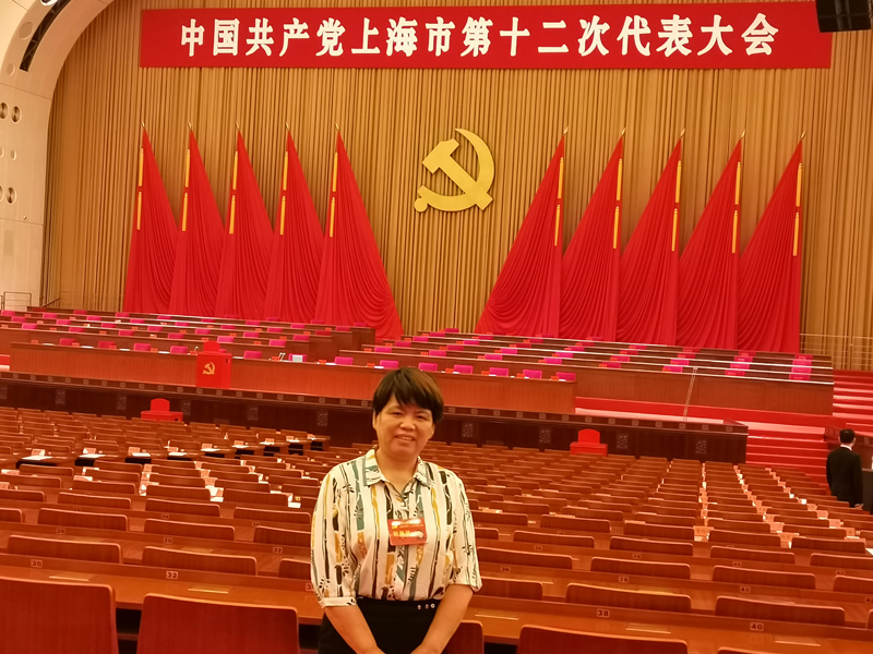 黨代表施鳳。受訪者供圖