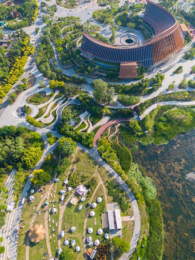 北京世園公園露營(yíng)文化節(jié)開幕。張立峰攝