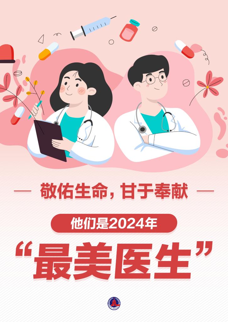 新華鮮報(bào)|致敬“白衣戰(zhàn)士”！2024年“最美醫(yī)生”發(fā)布
