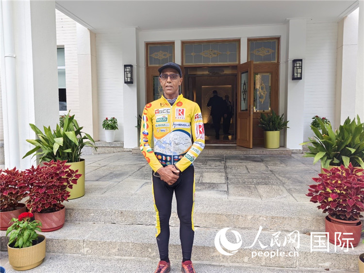 9月6日，卡里姆·穆斯塔在摩洛哥駐華大使官邸。人民網(wǎng)記者 王晶攝