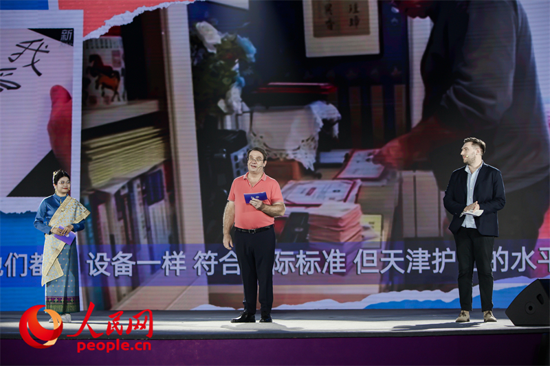 從左至右分別為馬星彤、皮安睿、柯明可。人民網(wǎng)記者 于凱攝