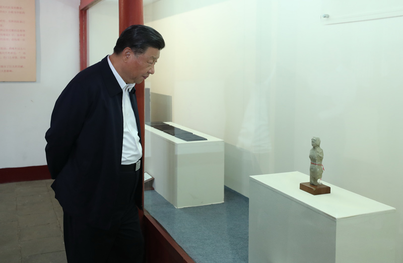 2021年5月12日，習(xí)近平總書記在南陽市考察東漢醫(yī)學(xué)家張仲景的墓祠紀(jì)念地醫(yī)圣祠。