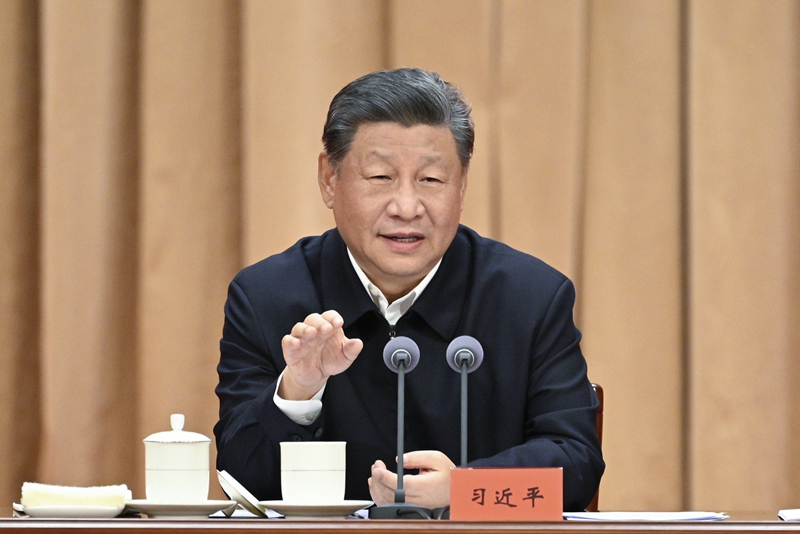 2024年10月29日，習(xí)近平在省部級主要領(lǐng)導(dǎo)干部學(xué)習(xí)貫徹黨的二十屆三中全會精神專題研討班開班式上發(fā)表重要講話。