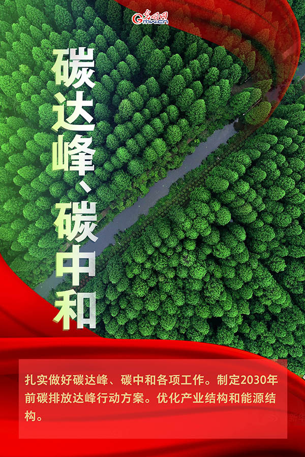 海報| 2021年政府工作報告，提到這些生態(tài)環(huán)保關(guān)鍵詞